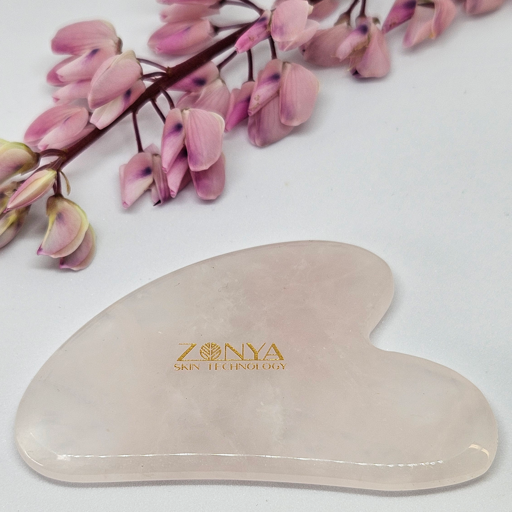 Gua Sha i Rosenkvarts